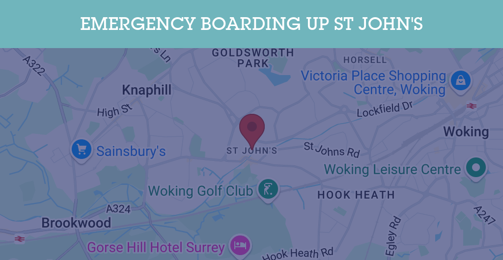Emergency Boarding Up Services in St John's - SE postcode